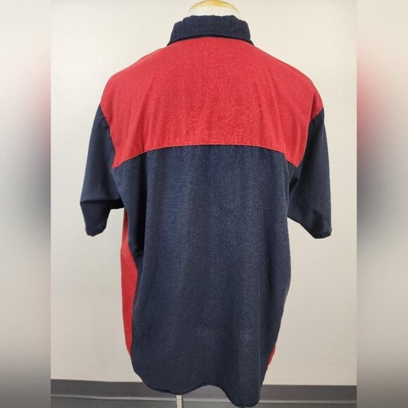 Red Kap Men's Color Block Work Shirt, Size Xlarge - Picture 3 of 8